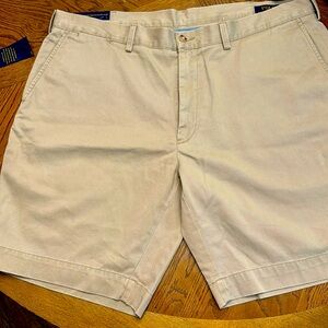 Ralph Lauren Polo classic fit khaki shorts 9 inch new tags